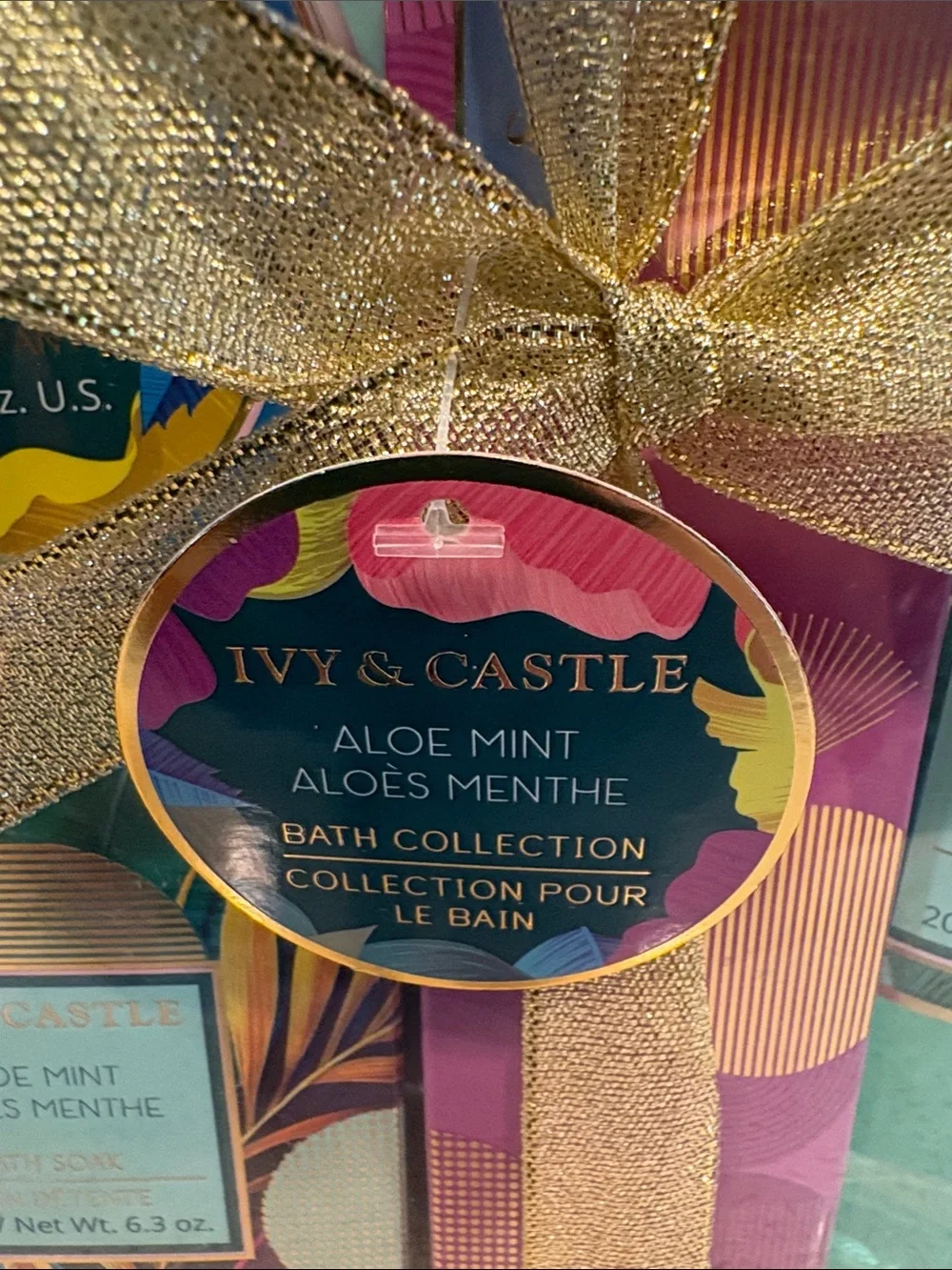 Ivy & Castle Aloe Mint Bath Collection Set
